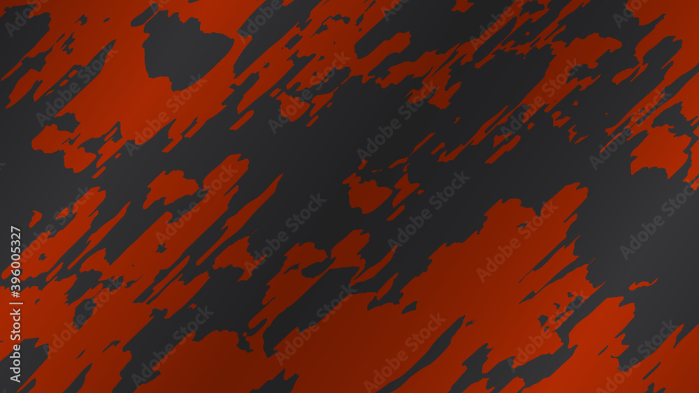 Diagonal rough brush strokes in black and orange. Stains on the wall. Vector empty textured background. Diagonal rough brush strokes in black and orange. Stains on the wall. Vector empty textured background.
