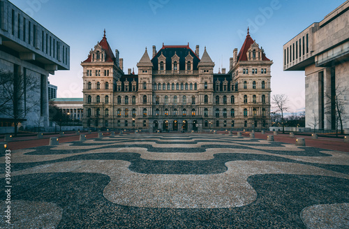 The New York State Capitol, in Albany, New York