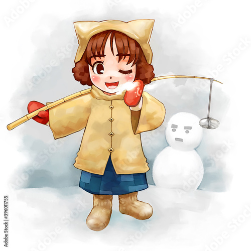 Illustration_01/13/2004 : どんどや photo