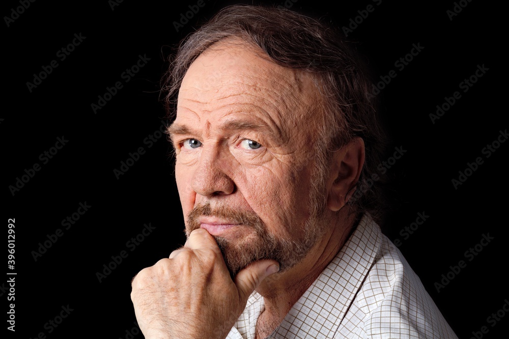 Portrait of a Confident Senior Man Portrait of a Confident Senior Man