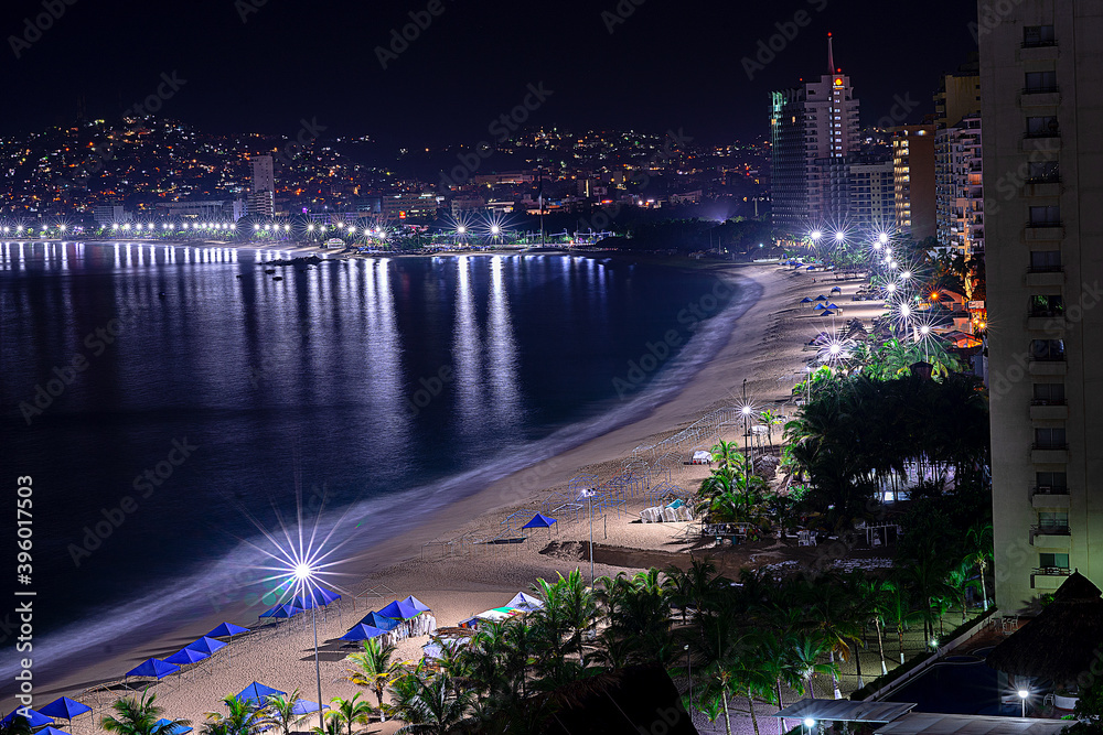 Naklejka premium ACAPULCO DE NOCHE 