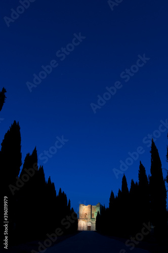 Abbey of Saint Galgano, a Cistercian Monastery near Chiusdino, Tuscany, Italy. photo