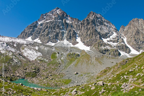Landscape near Monviso, Italy.