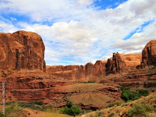 Canyonland National Park red sandstone features