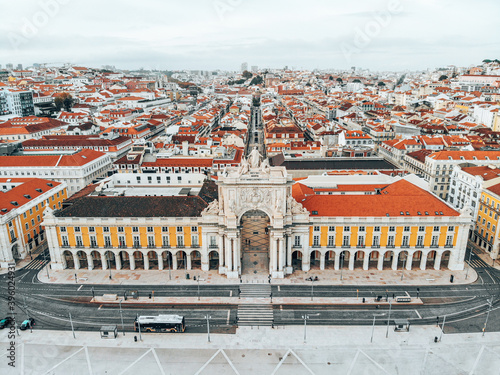 Praça do Comércio, Lisboa, Portugal photo