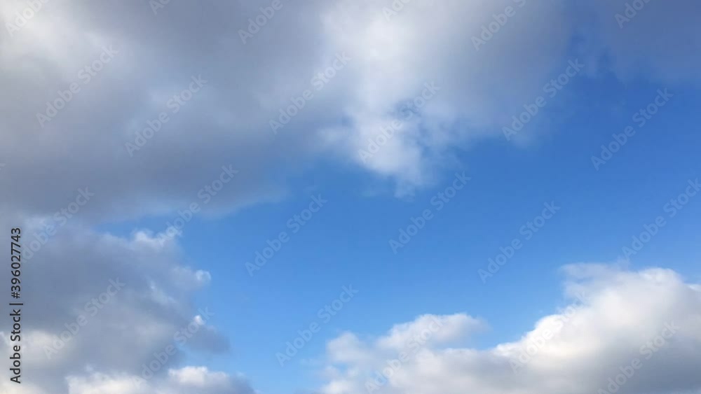 blue sky with clouds 北海道 タイムラプス blue sky with clouds 北海道 タイムラプス