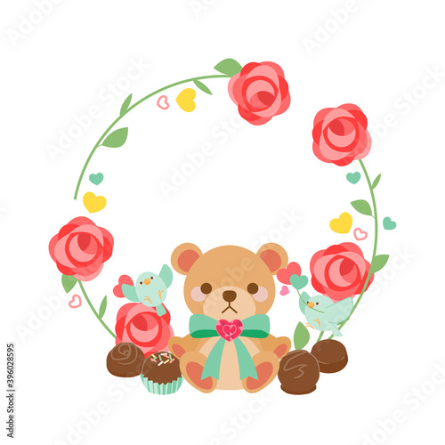 バレンタインイラスト素材 Valentine material