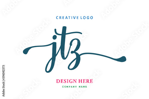 JTZ lettering logo is simple, easy to understand and authoritative photo