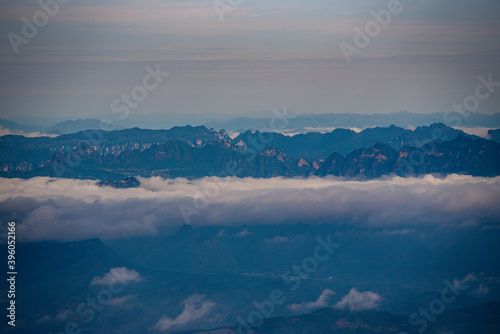 Wallpaper Mural Beautiful landscape of Tianmen mountain national park, Hunan province, Zhangjiajie The Heaven Gate of Tianmen Shan, mountain in china Torontodigital.ca