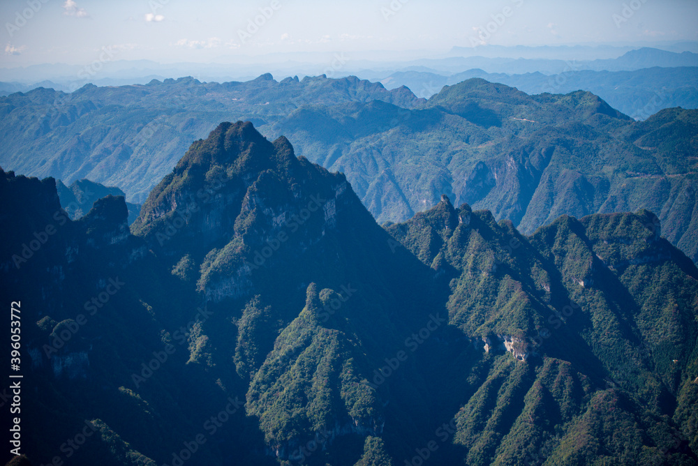 Beautiful landscape of Tianmen mountain national park, Hunan province, Zhangjiajie, China Beautiful landscape of Tianmen mountain national park, Hunan province, Zhangjiajie, China