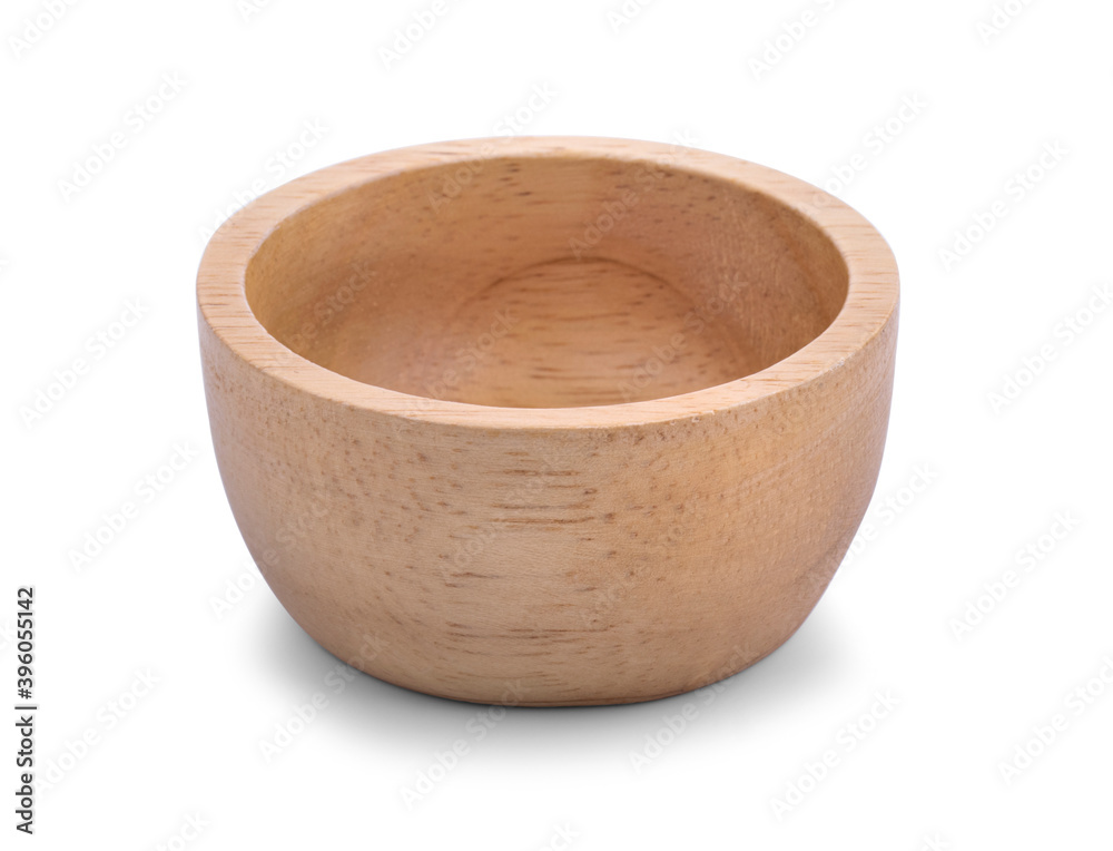 wood bowl isolated on white background wood bowl isolated on white background
