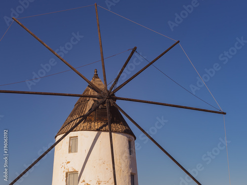 Windmill in San Pedro del Pinatar, Spain