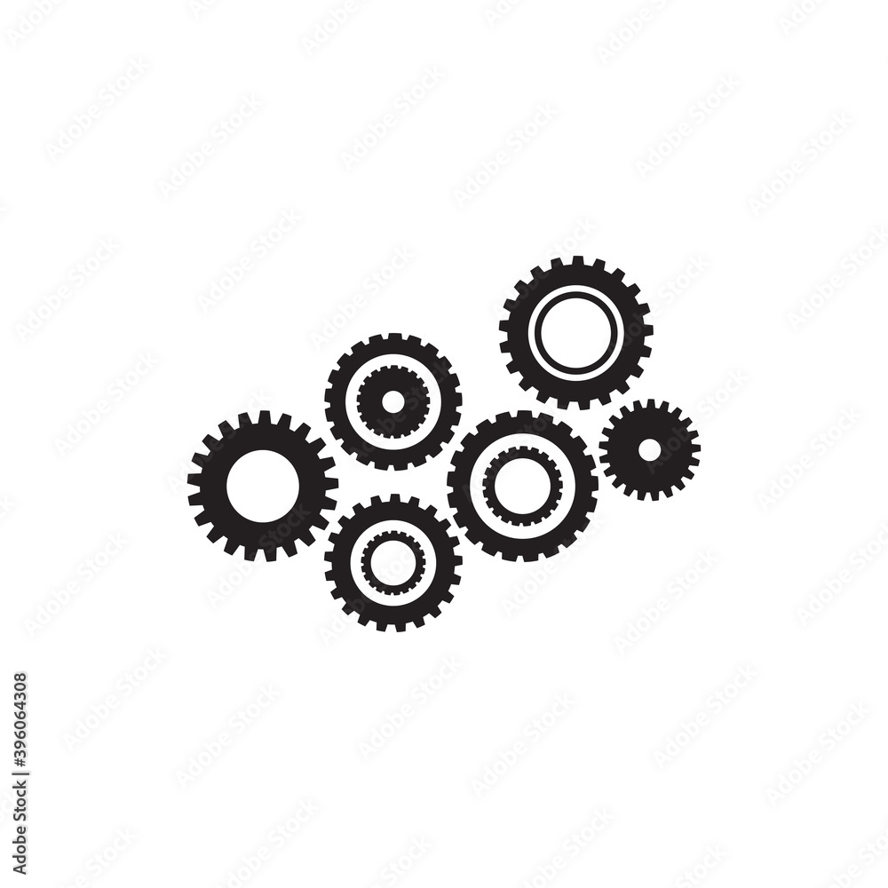 Gear Logo Template vector icon illustration design Gear Logo Template vector icon illustration design