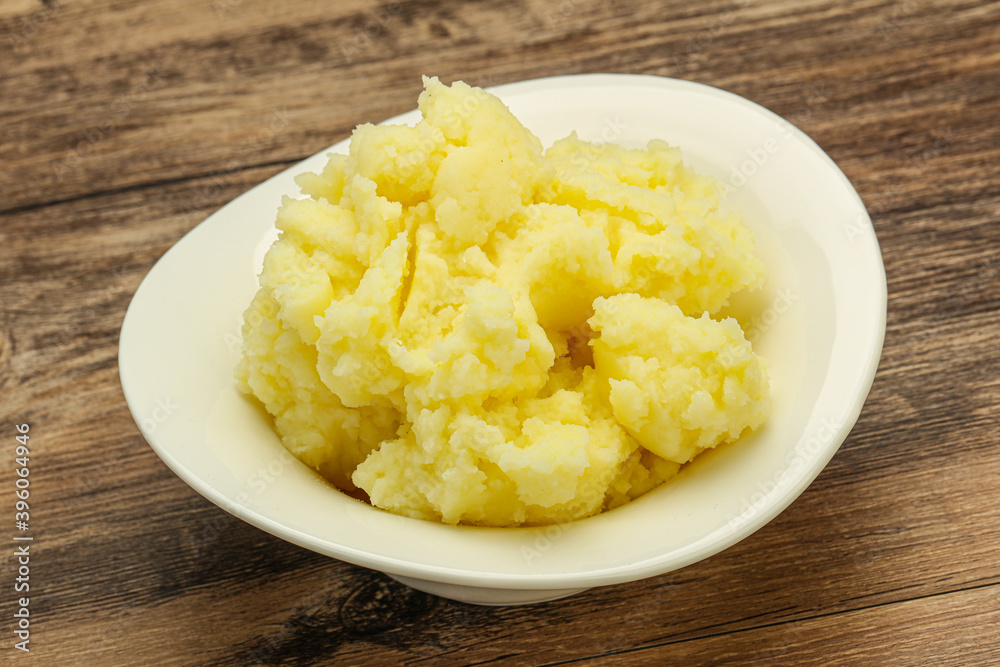 Mashed potato in the bowl Mashed potato in the bowl