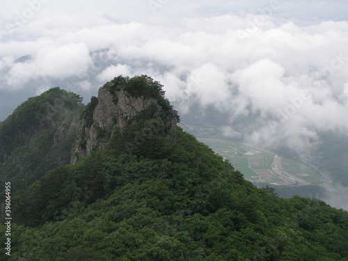 Woraksan, the beautiful cloud of Korea