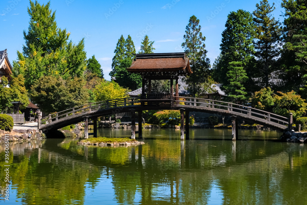 岐阜県多治見市 永保寺 庭園 無際橋 岐阜県多治見市 永保寺 庭園 無際橋