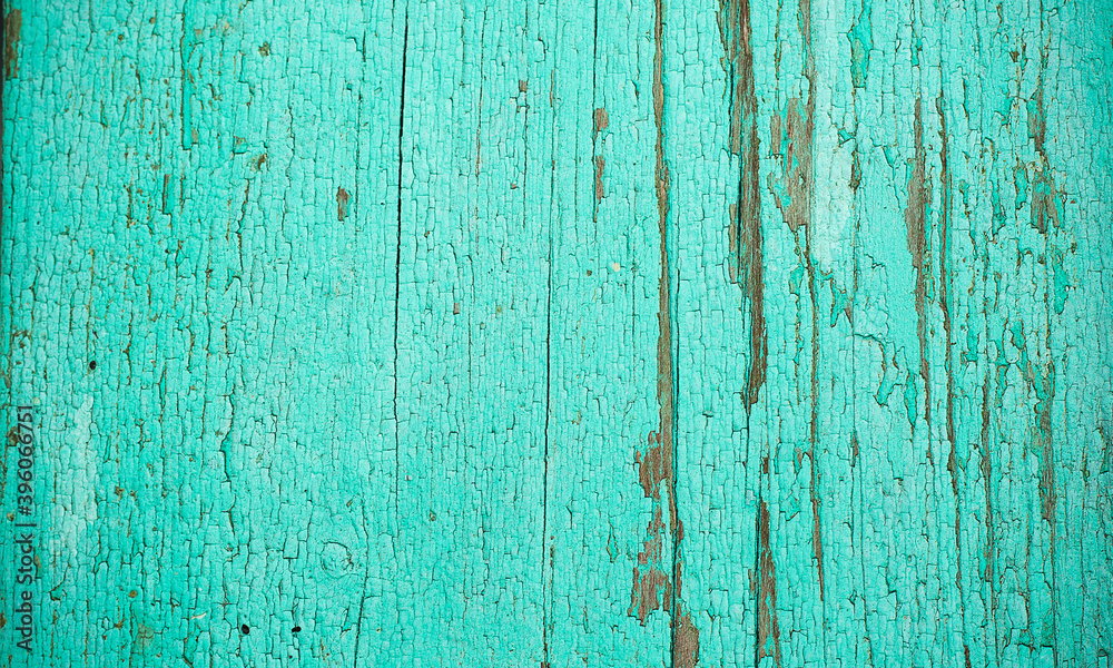 Obraz premium Grunge background. Peeling paint on an old wooden floor. Vintage wood background. Old Wood texture