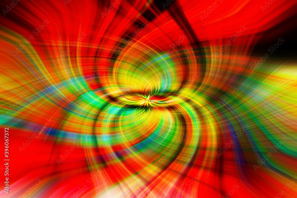 Obraz premium abstract background with color lines with depth and gradients