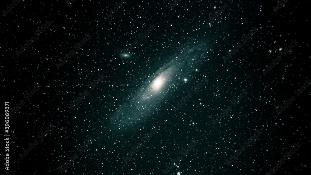 Naklejka Andromeda Galaxy In a starry sky