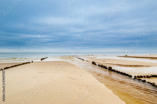 Karwia, plaża. © Tomajasi