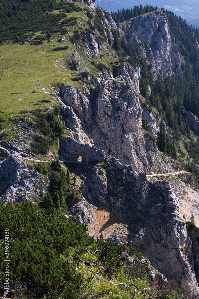 Hiking track to the Rax, Austria, urope
