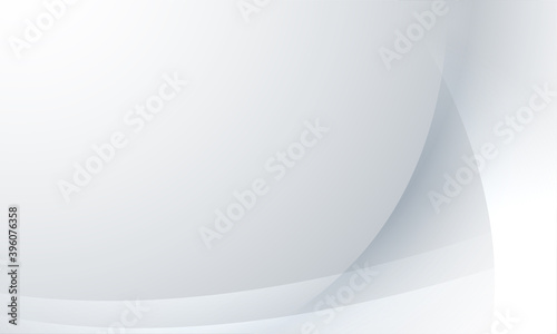 Shiny background in white and gray. Shining background for a business idea or presentation. Concept vector illustration