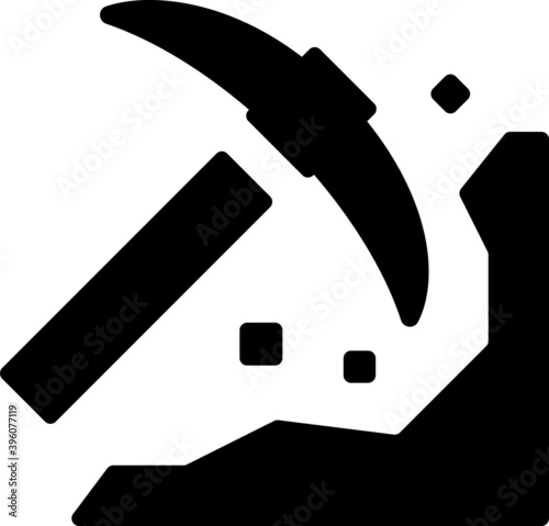 clawhammer icon. Mining hand hammer icon . Simple illustration of mining hand hammer vector icon for web design isolated on white background