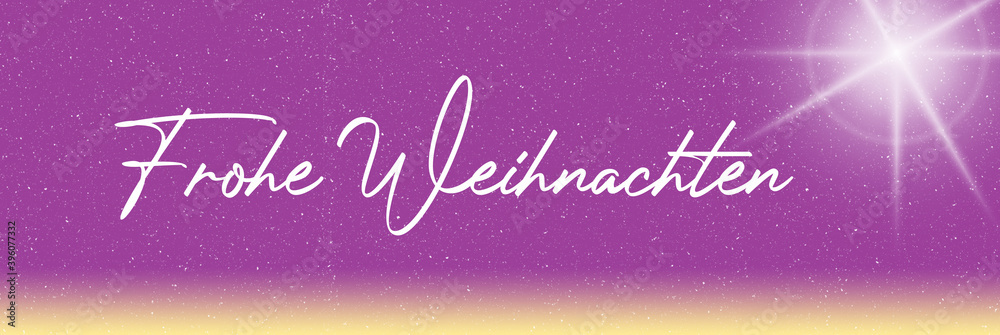 Weihnachtskarte Für Die Schwester – Mit Glitzer & Sternen – Besondere Grüße Zum Fest