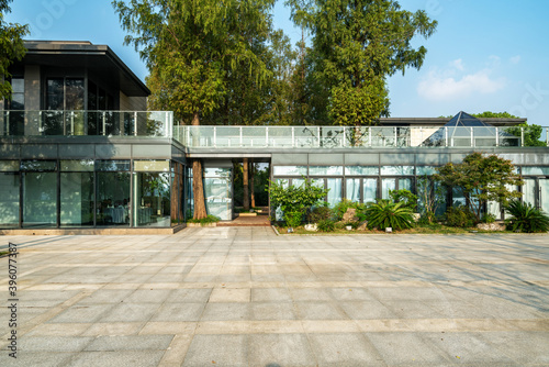 Resort Hotel by the Lake