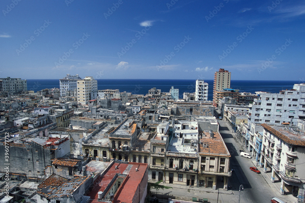 Naklejka premium CUBA HAVANA CITY