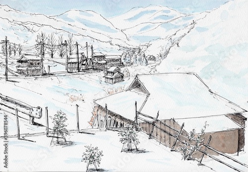 雪景色 photo
