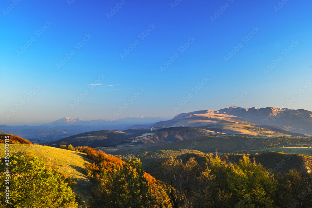 Panoramica sui Monti Sibillini 