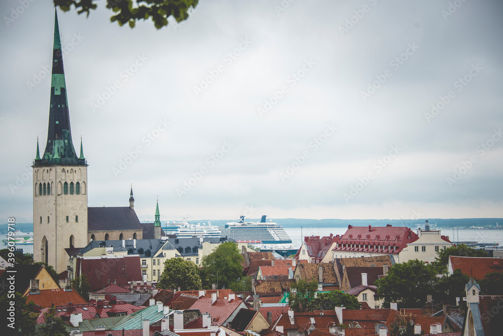 Tallinn from a hill
