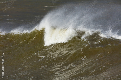 Big Waves  Cantabrian Sea  Islares  Castro Urdiales Municipality  Cantabria  Spain  Europe