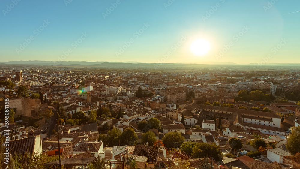 Mirador en Granada en Andalucía