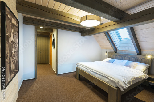 Quadro em tela Luxury room in the Interior of the Expensive Hotel