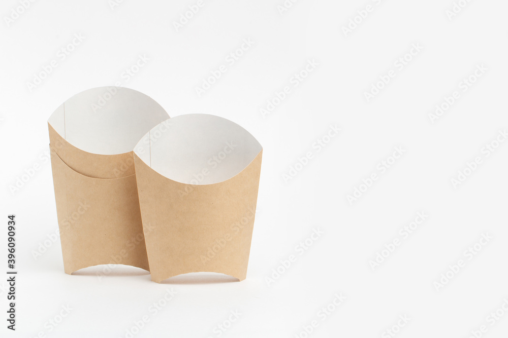 Paper dishwater for french fries Paper dishwater for french fries