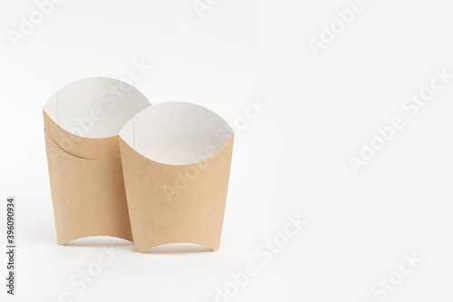 Foto Paper dishwater for french fries