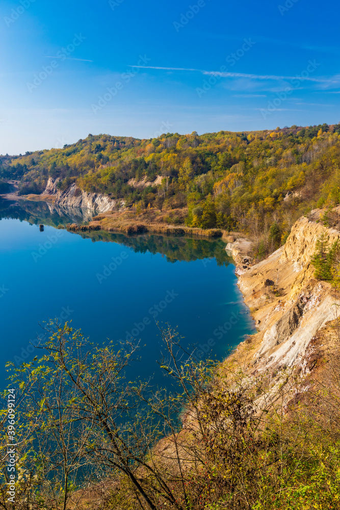 Gold mine near village of Rudabanya in Northern Hungary with a site of remains Rudapithecus Hungaricus, Hungary