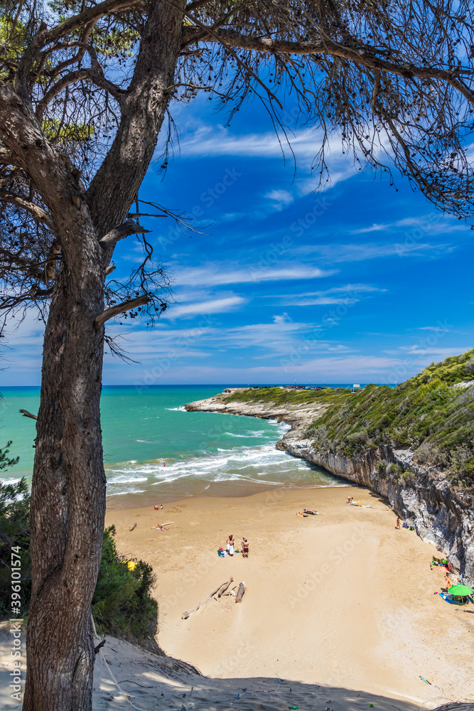 Murgia Beach, Vico del Gargano, Foggia, Italy Murgia Beach, Vico del Gargano, Foggia, Italy