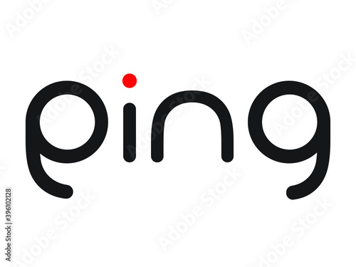 ping logo design 