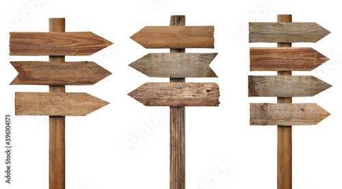 wood wooden sign arrow board plank signpost board signboard message billboard banner guidepost road
