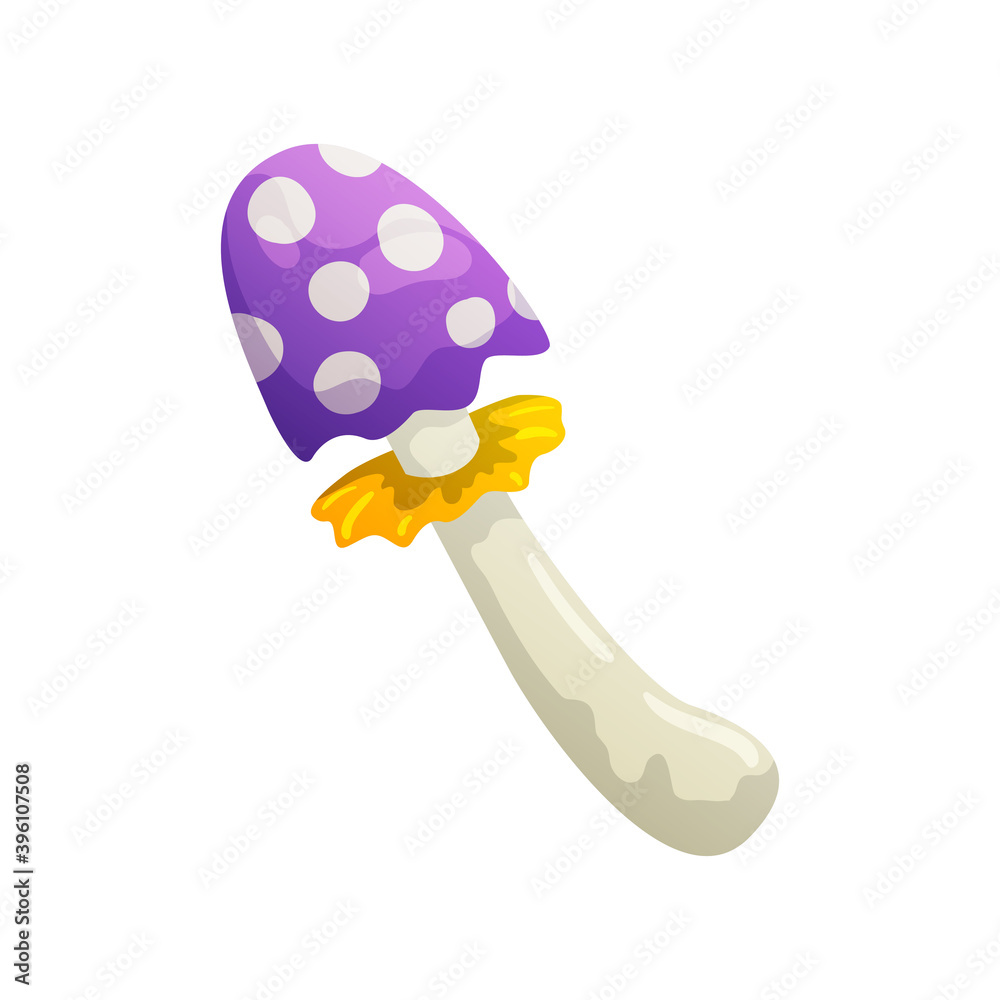 Halloween Mushroom Scary Illustration Halloween Mushroom Scary Illustration