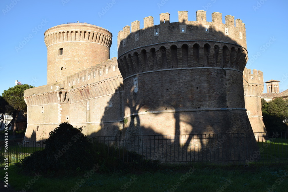 medieval castle julius second in rome