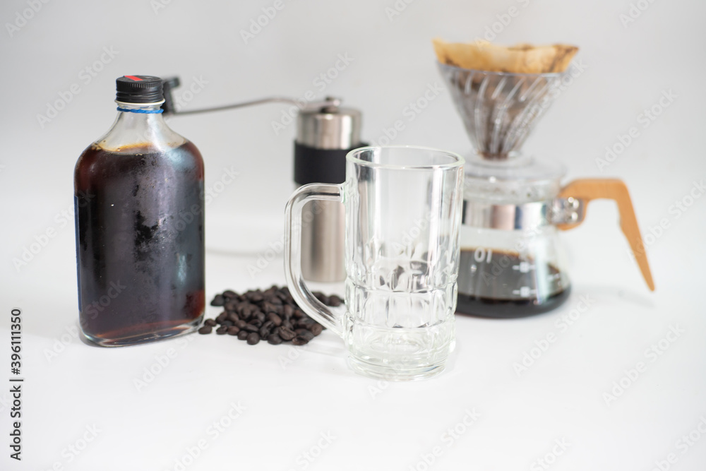 Arabica coffee drip by hand home drink Arabica coffee drip by hand home drink