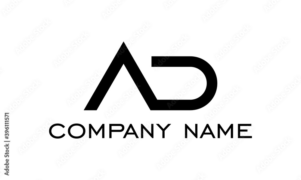 a and d vector icon a and d vector icon