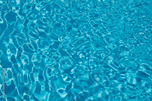 Surface water of swimming pool