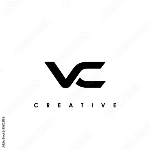 VC Letter Initial Logo Design Template Vector Illustration