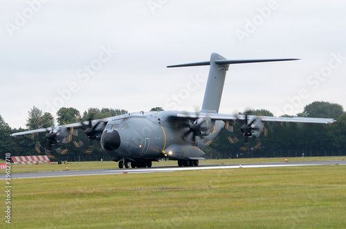 military aircraft A400m, heavy lift transport aircraft  photo