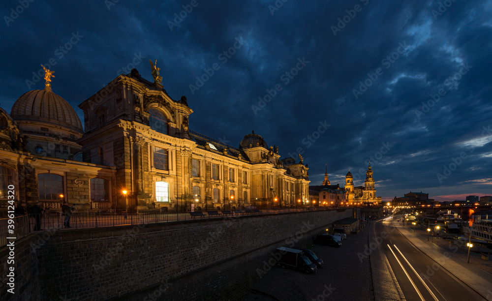 Dresden, Brühlsche Terrasse
